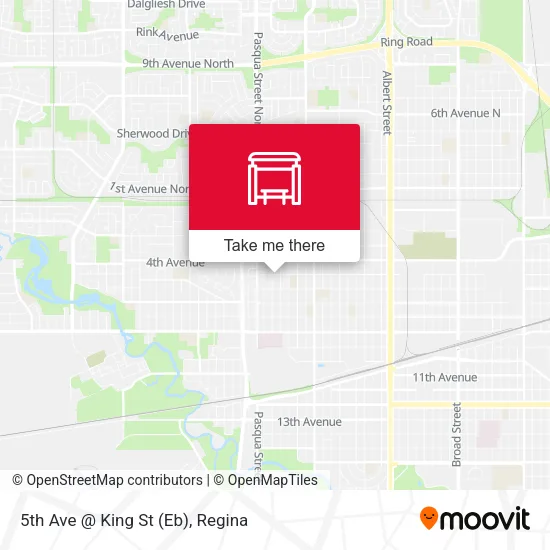 5th Ave @ King St (Eb) map