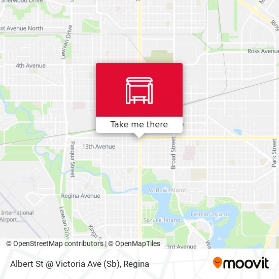 Albert St @ Victoria Ave (Sb) plan