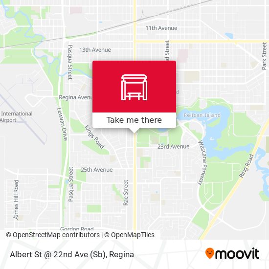 Albert St @ 22nd Ave (Sb) map