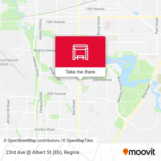 23rd Ave @ Albert St (Eb) map
