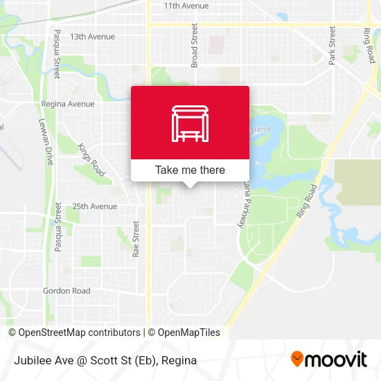 Jubilee Ave @ Scott St (Eb) map