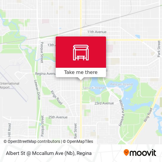 Albert St @ Mccallum Ave (Nb) map