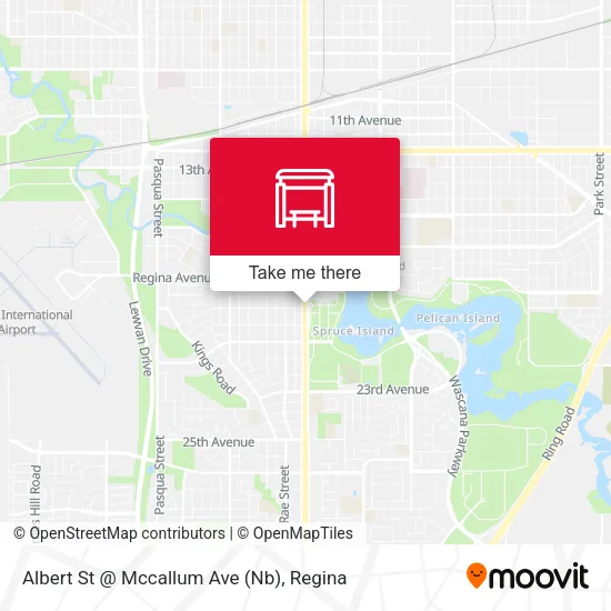Albert St @ Mccallum Ave (Nb) map