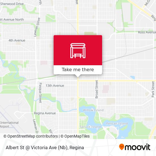 Albert St @ Victoria Ave (Nb) map