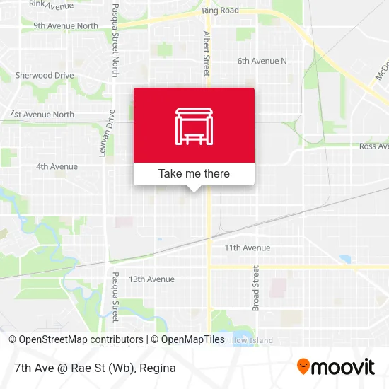 7th Ave @ Rae St (Wb) map