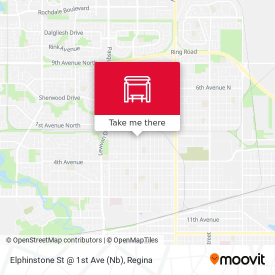 Elphinstone St @ 1st Ave (Nb) map