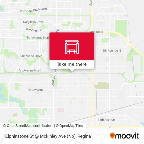 Elphinstone St @ Mckinley Ave (Nb) map