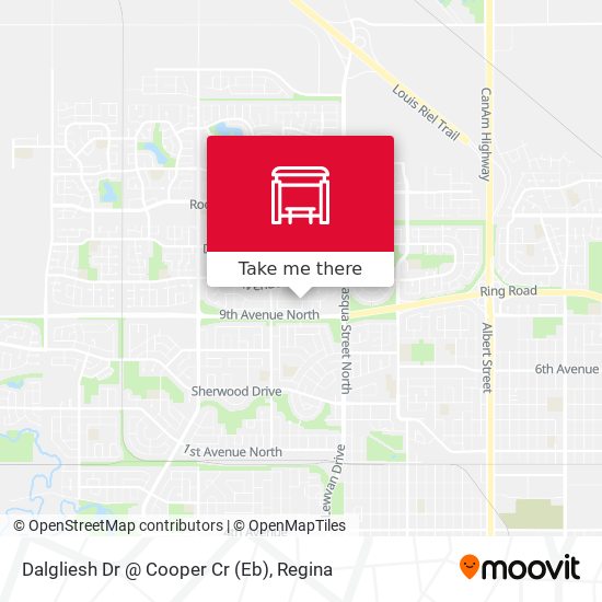 Dalgliesh Dr @ Cooper Cr (Eb) map