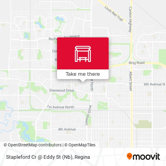 Stapleford Cr @ Eddy St (Nb) map