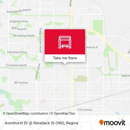 Avonhurst Dr @ Retallack St (Wb) map