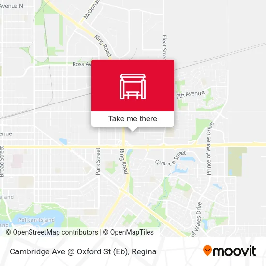 Cambridge Ave @ Oxford St (Eb) map