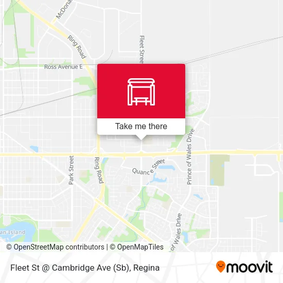 Fleet St @ Cambridge Ave (Sb) map