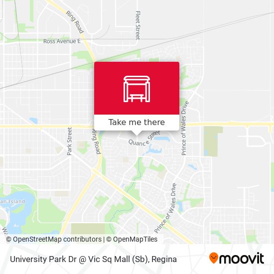 University Park Dr @ Vic Sq Mall (Sb) map