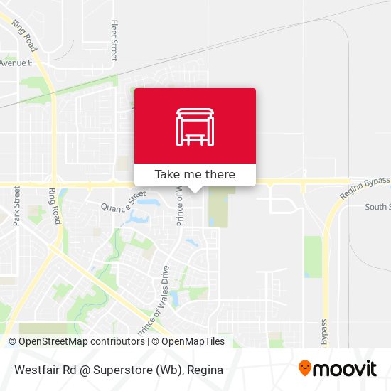 Westfair Rd @ Superstore (Wb) map