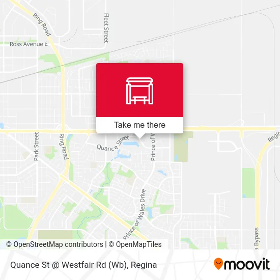 Quance St @ Westfair Rd (Wb) map
