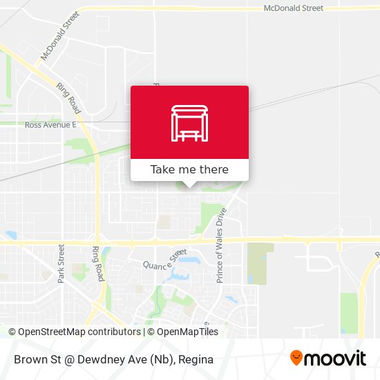 Brown St @ Dewdney Ave (Nb) map