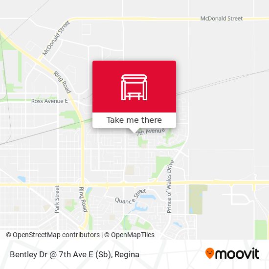 Bentley Dr @ 7th Ave E (Sb) map