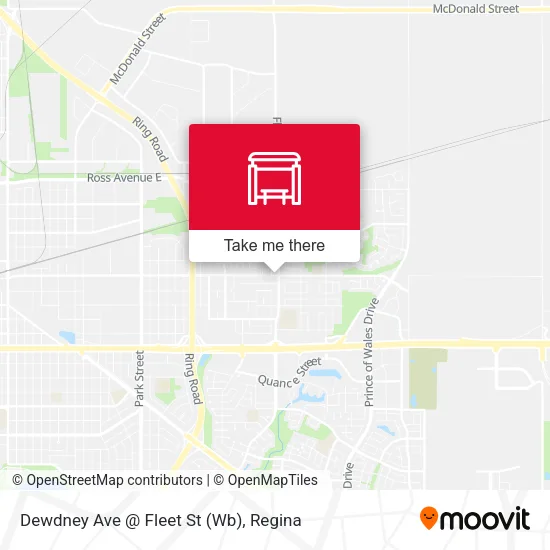 Dewdney Ave @ Fleet St (Wb) map