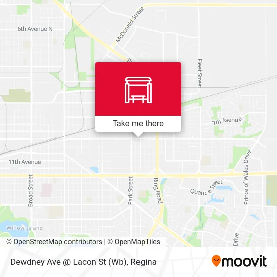 Dewdney Ave @ Lacon St (Wb) map