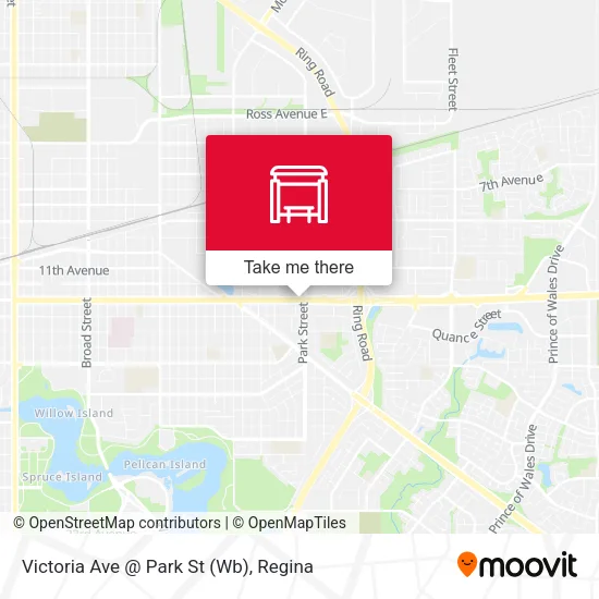 Victoria Ave @ Park St (Wb) map
