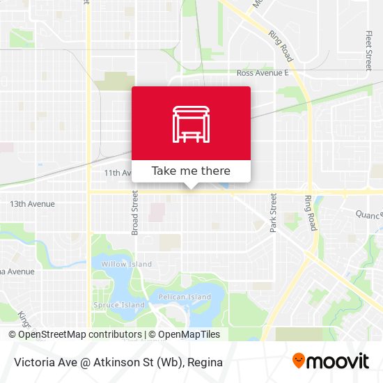 Victoria Ave @ Atkinson St (Wb) map