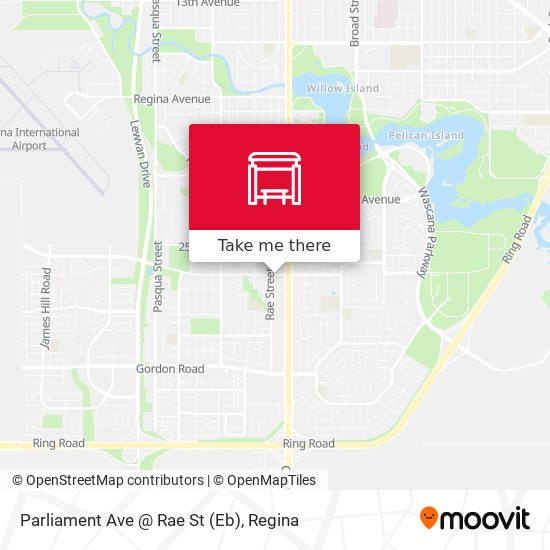 Parliament Ave @ Rae St (Eb) map