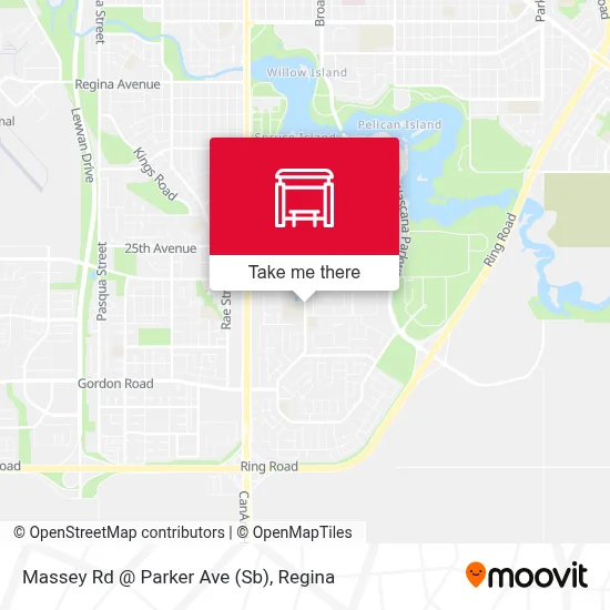 Massey Rd @ Parker Ave (Sb) map