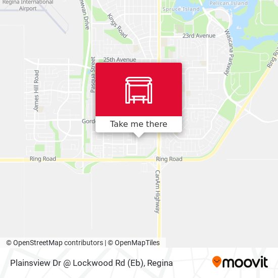 Plainsview Dr @ Lockwood Rd (Eb) map