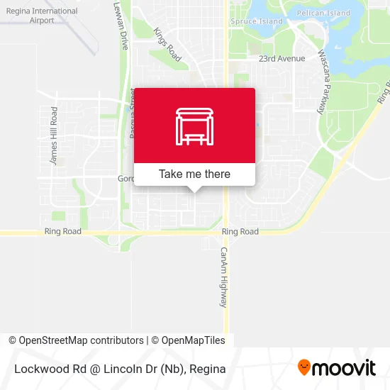 Lockwood Rd @ Lincoln Dr (Nb) map