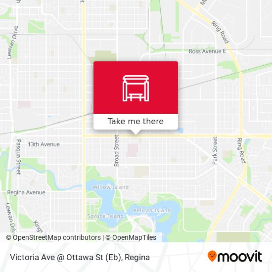 Victoria Ave @ Ottawa St (Eb) map