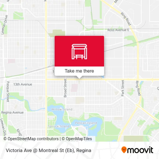 Victoria Ave @ Montreal St (Eb) map