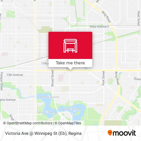 Victoria Ave @ Winnipeg St (Eb) plan