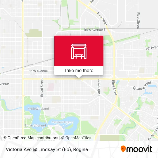 Victoria Ave @ Lindsay St (Eb) map