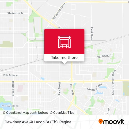 Dewdney Ave @ Lacon St (Eb) plan