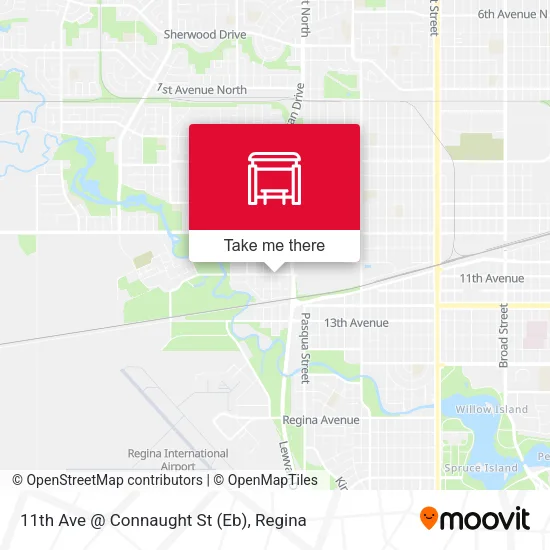 11th Ave @ Connaught St (Eb) map