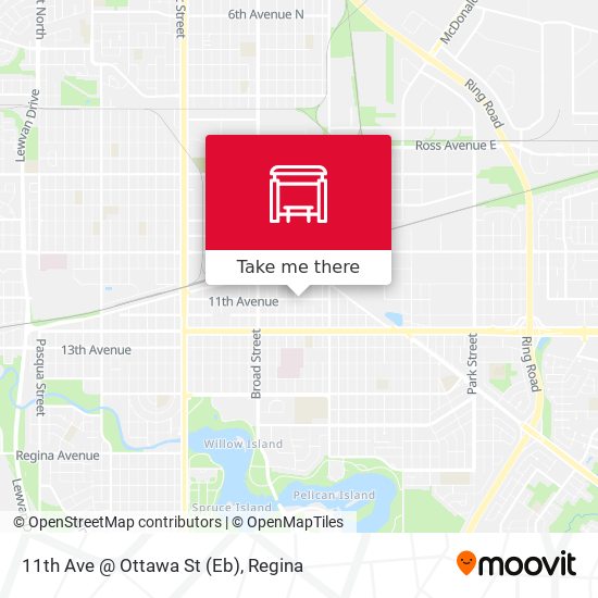 11th Ave @ Ottawa St (Eb) map