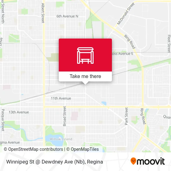 Winnipeg St @ Dewdney Ave (Nb) map