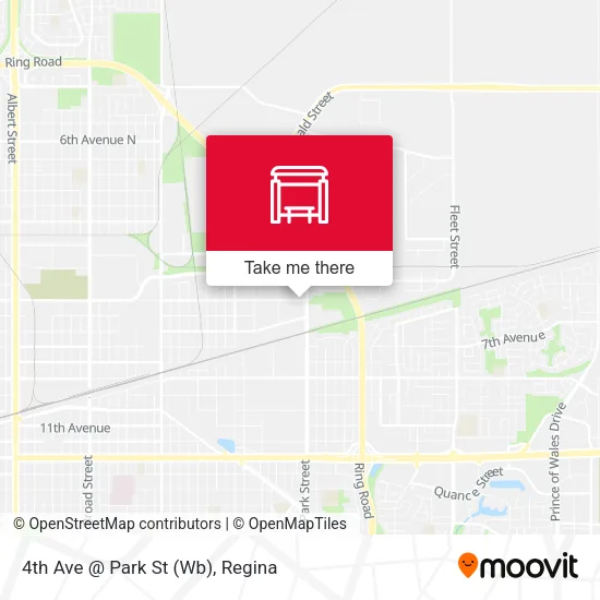 4th Ave @ Park St (Wb) plan