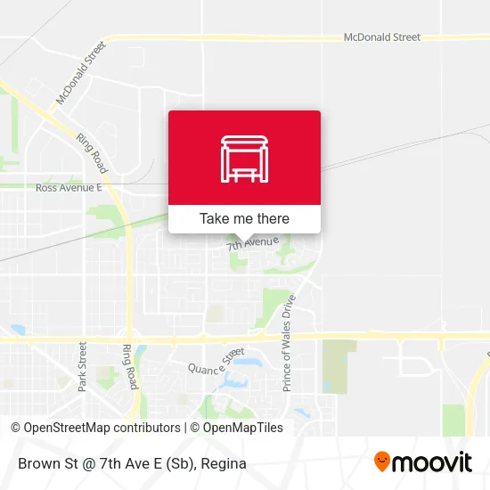 Brown St @ 7th Ave E (Sb) map