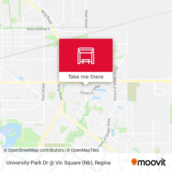 University Park Dr @ Vic Square (Nb) map