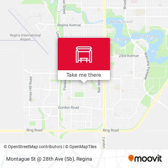 Montague St @ 28th Ave (Sb) map