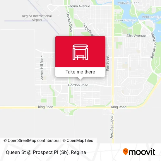 Queen St @ Prospect Pl (Sb) map