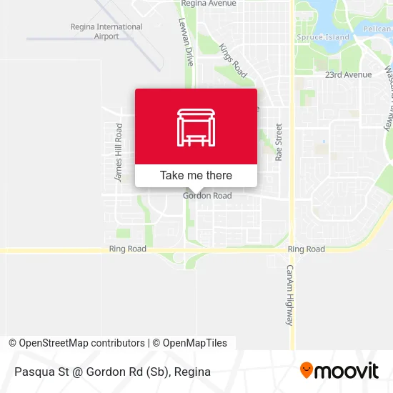 Pasqua St @ Gordon Rd (Sb) map