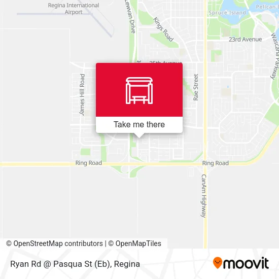 Ryan Rd @ Pasqua St (Eb) map