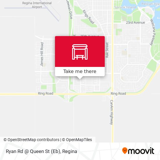 Ryan Rd @ Queen St (Eb) map