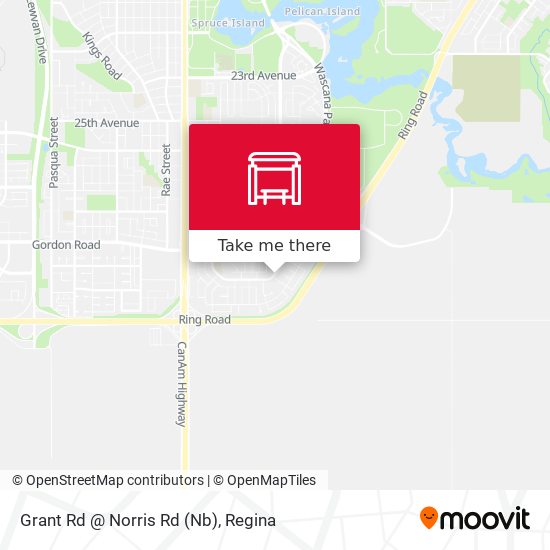 Grant Rd @ Norris Rd (Nb) map