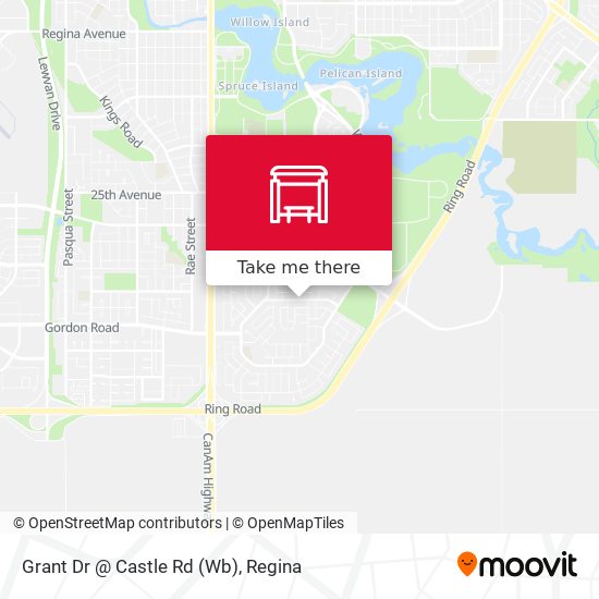 Grant Dr @ Castle Rd (Wb) map