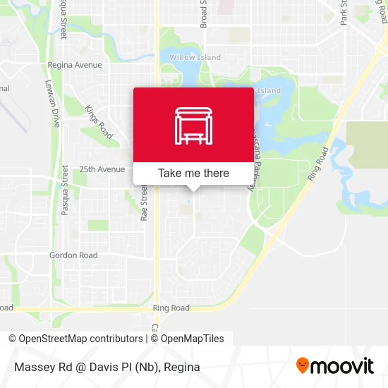 Massey Rd @ Davis Pl (Nb) map
