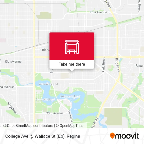 College Ave @ Wallace St (Eb) map