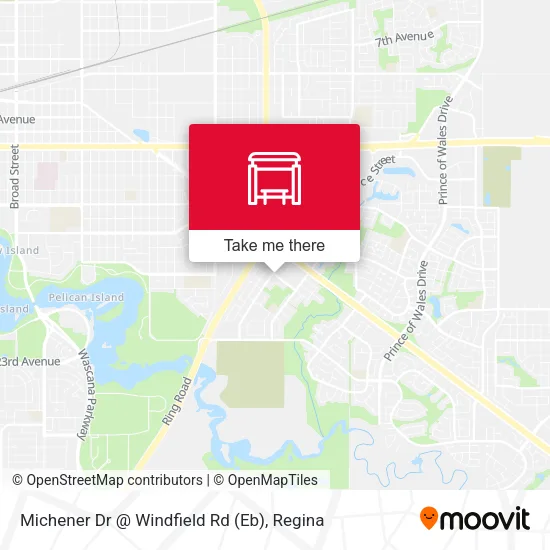 Michener Dr @ Windfield Rd (Eb) map